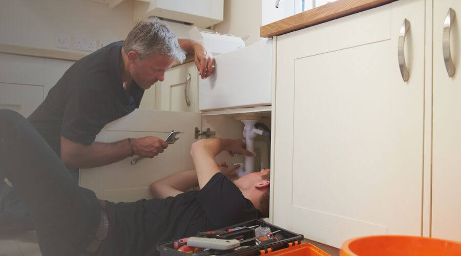 Professional burst pipe repair services in Pawnee Rock, KS